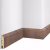 Плинтус МДФ Cosca Decor Экошпон WP07 Дуб Окленд 2400×80×16