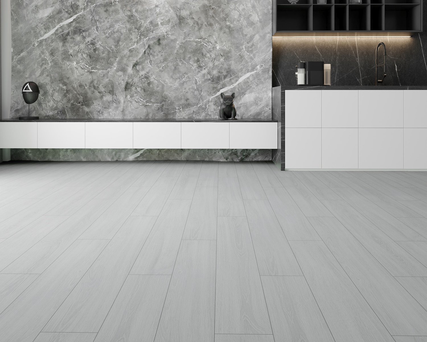 Кварцвиниловый SPC ламинат Art East Artek Дуб Черноморский 192-ART 1200×182×4,5 фото в интерьере