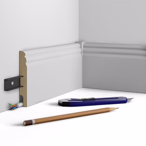 Крепление Cosca Decor для плинтуса МДФ 2400×20×8