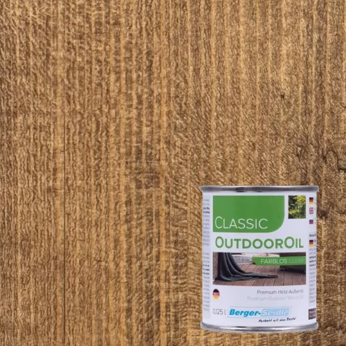Масло для дерева Berger-Seidle OutdoorOil цвет Walnut / Nussbaum полуматовое 0,125 л