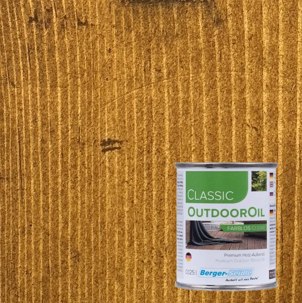 Масло для дерева Berger-Seidle OutdoorOil цвет Pernambuco / Pernambuk полуматовое 0,125 л