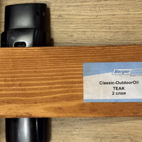 Масло для дерева Berger-Seidle OutdoorOil цвет Teak полуматовое 3 л