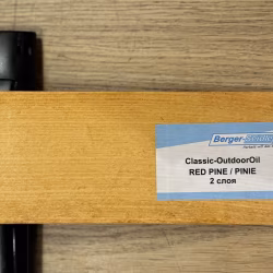 Масло для дерева Berger-Seidle OutdoorOil цвет Red Pine / Pinie полуматовое 0,125 л