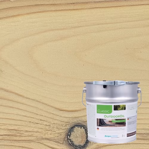 Масло для дерева Berger-Seidle OutdoorOil цвет Pure White / Naturweiss полуматовое 3 л