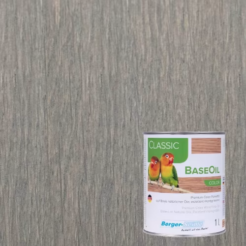 Масло для пола Berger-Seidle BaseOil Color цвет Cement Grey / Zementgrau полуматовое 1 л