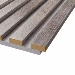 Стеновая панель акустическая Cosca Decor Сканди Дуб Дымчатый серый войлок 2750×600×19