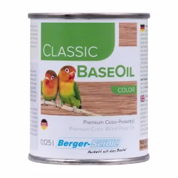 Масло для пола Berger-Seidle BaseOil Color цвет Cashmere White / Kaschmirweiss полуматовое 0,125 л