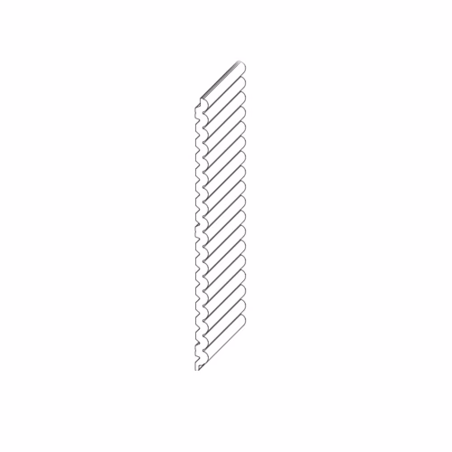 Стеновая панель под покраску Orac Decor WX210-3000 Reed 3000×255×13