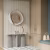 Стеновая панель под покраску Cosca Decor RP004 2800×156×12 фото в интерьере