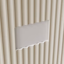 Стеновая панель под покраску Cosca Decor RP004 2800×156×12
