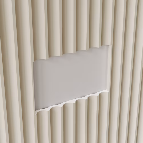 Стеновая панель под покраску Cosca Decor RP004 2800×156×12