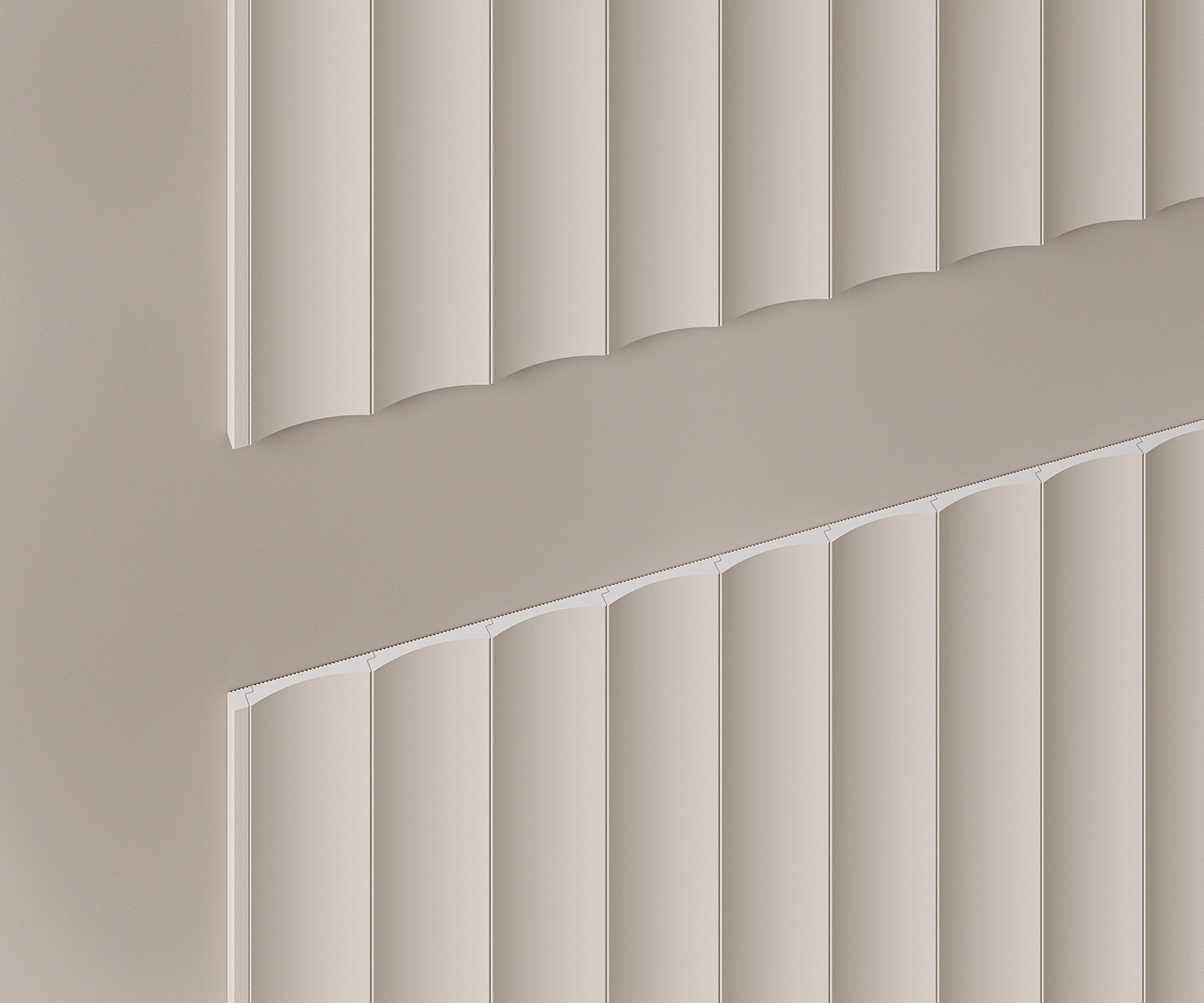 Финишный молдинг Cosca Decor ZL006 левый 2800×12×12