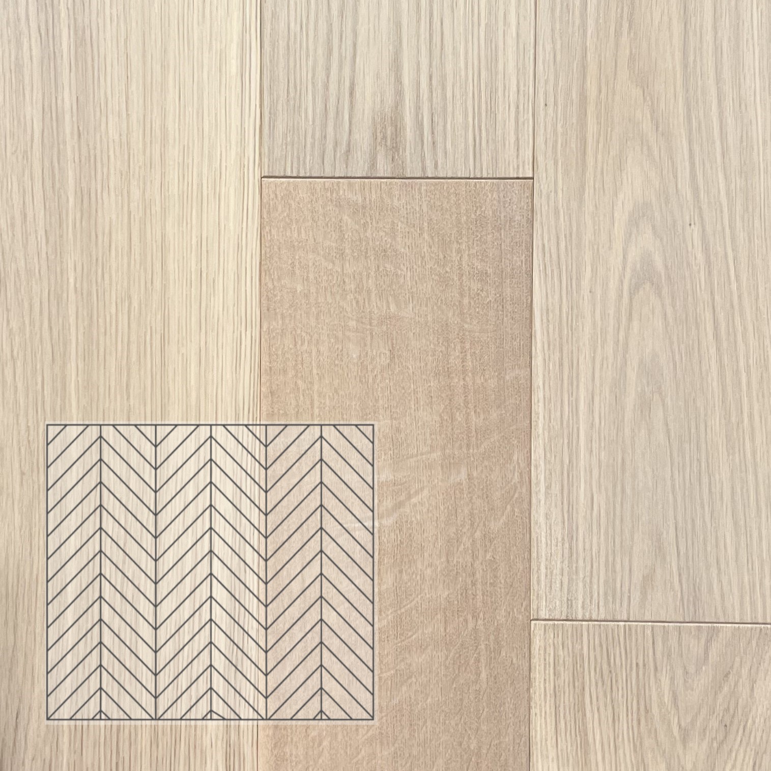 Инженерная доска Lab Arte Chevron Pro Дуб Чегет белый селект французская елка 475×125×14