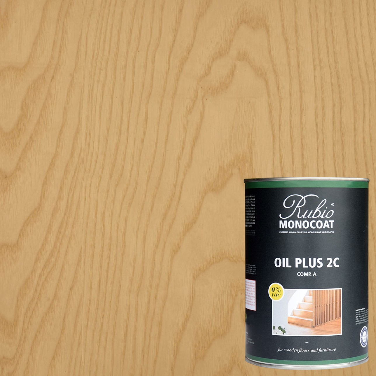 Масло для дерева Rubio Monocoat Oil Plus 2C цвет Dunes матовое 0,02 л Масло для дерева Rubio Monocoat Oil Plus 2C цвет Dunes матовое 0,02 л