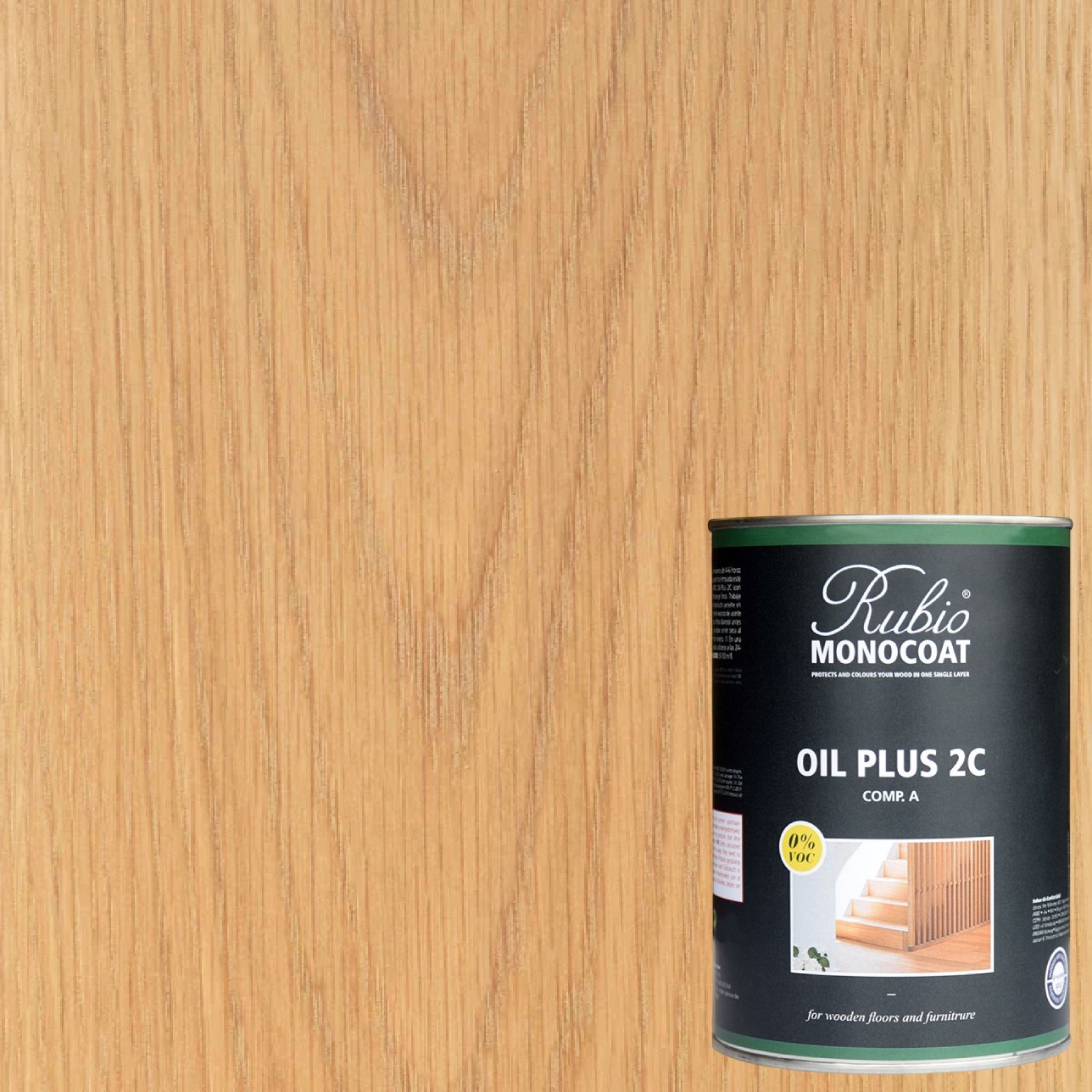 Масло для дерева Rubio Monocoat Oil Plus 2C цвет Macchiato матовое 0,02 л