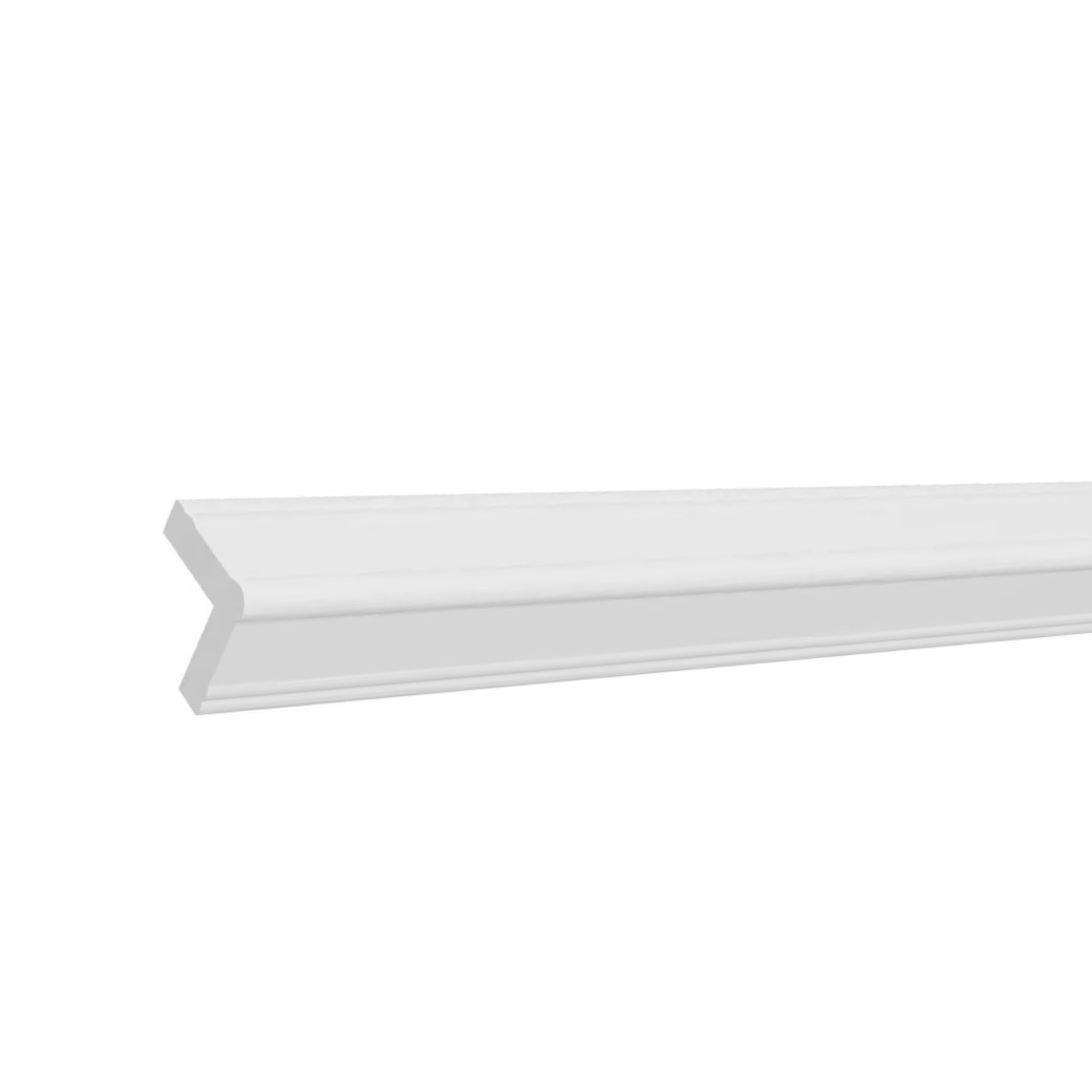 Молдинг угловой под покраску Decor-Dizayn 116S A 2000×22×22
