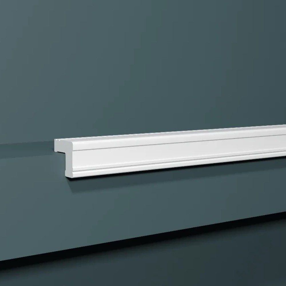 Молдинг угловой под покраску Decor-Dizayn 116S A 2000×22×22