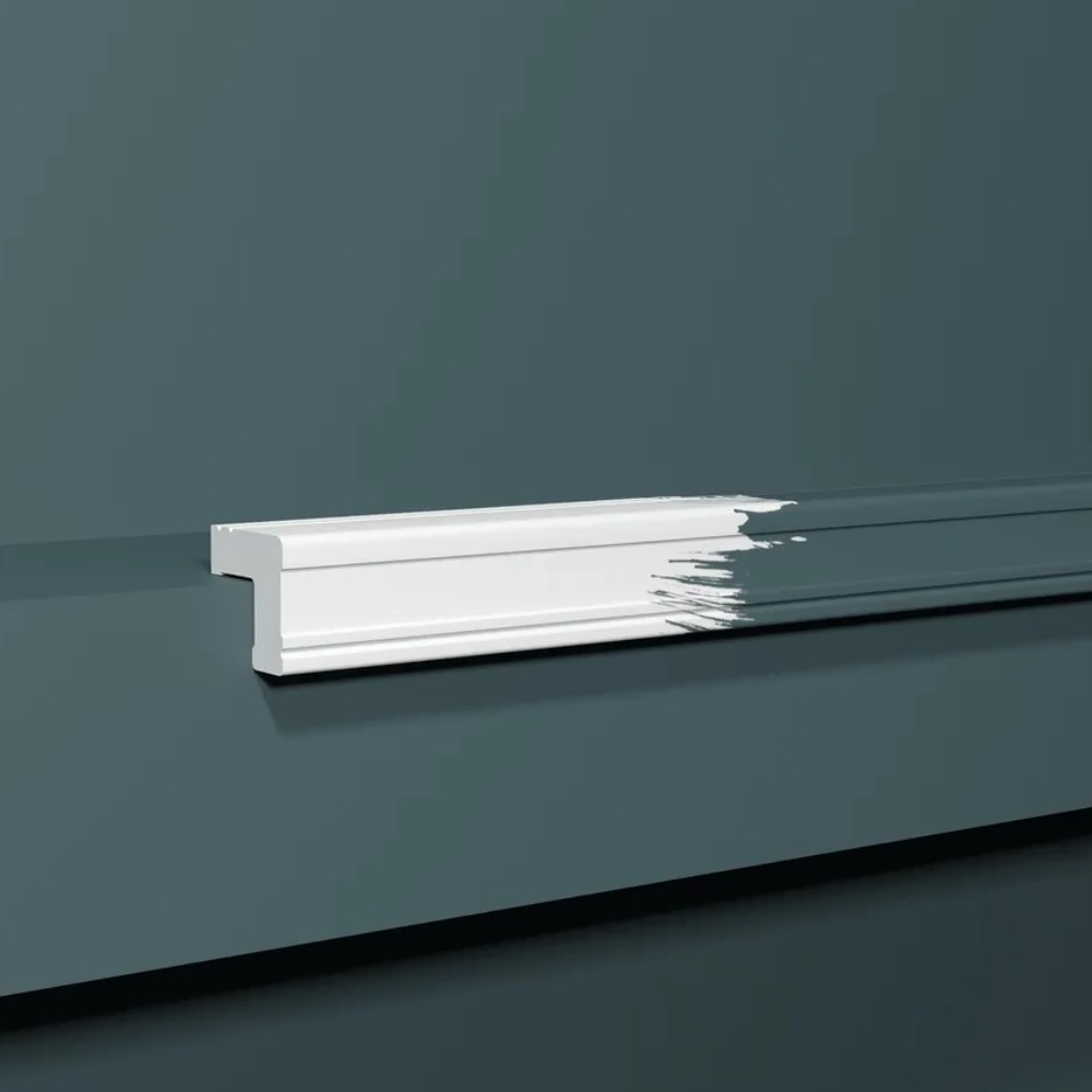 Молдинг угловой под покраску Decor-Dizayn 116S A 2000×22×22