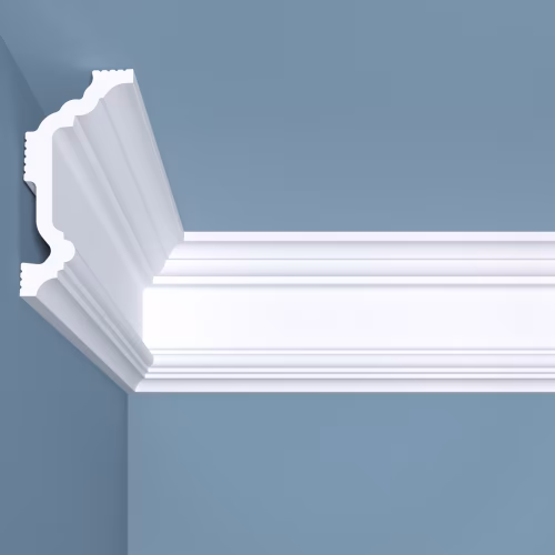 Потолочный плинтус под покраску Bello Deco K4 2000×50×100