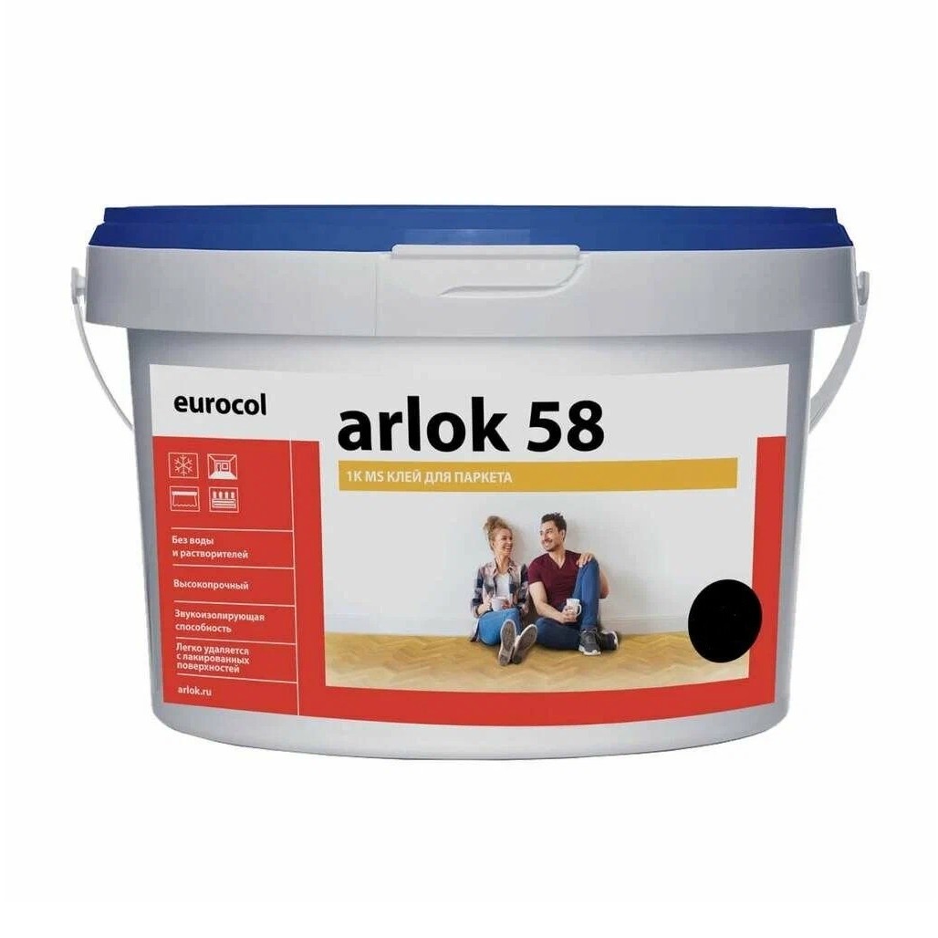 Клей для паркета Arlok 58 MS полимерный 7 кг