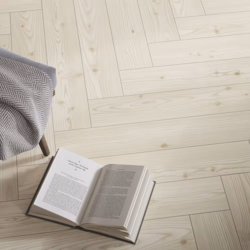 Ламинат Parador Trendtime 3 Лиственница Юкон белая Larch Yukon white 1748751 венгерская елка 858×143×8