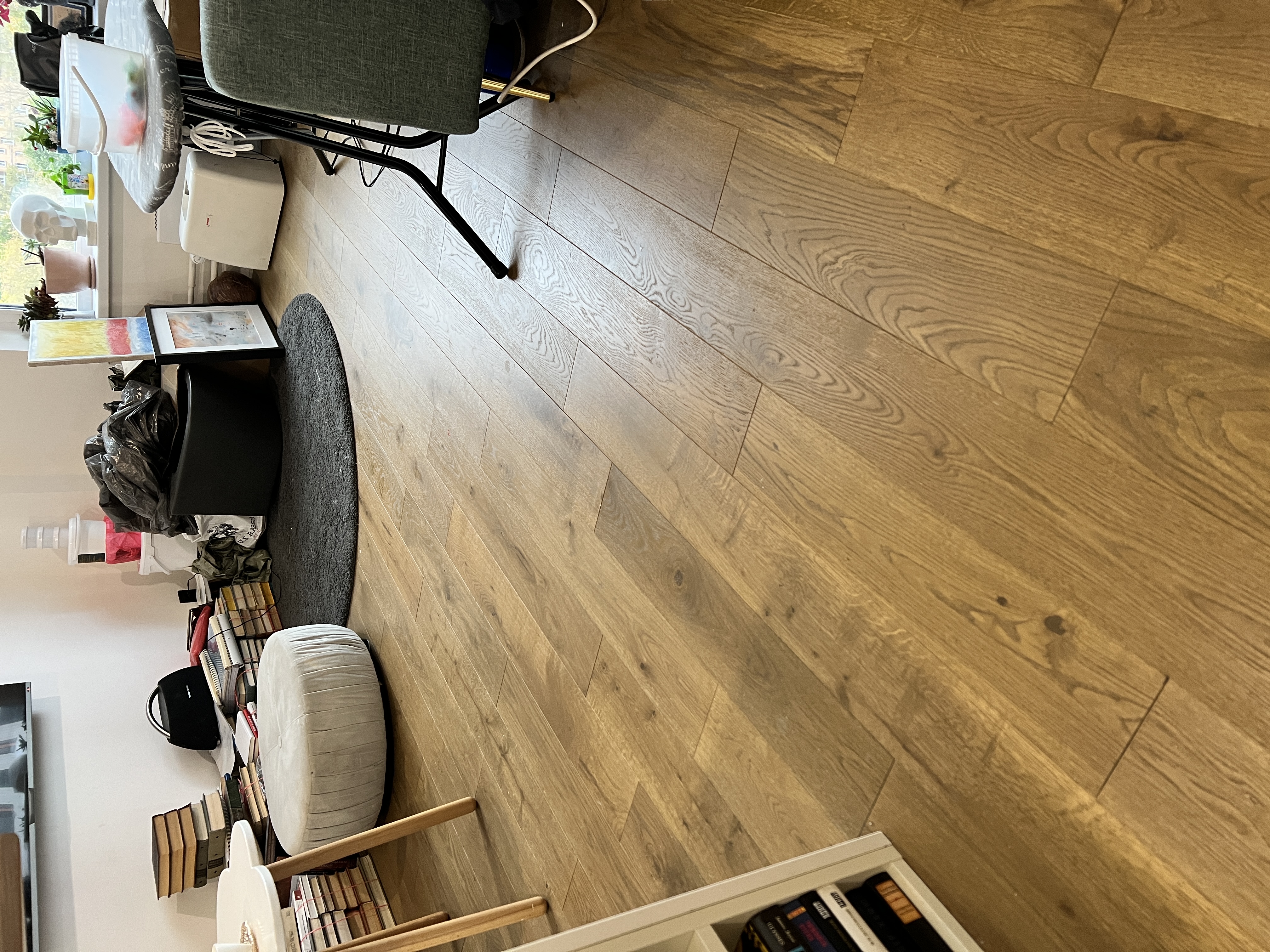 Инженерная доска Gran Parte Дуб Амбра Ambra 012 классик 500−1400×155×15 фото в интерьере