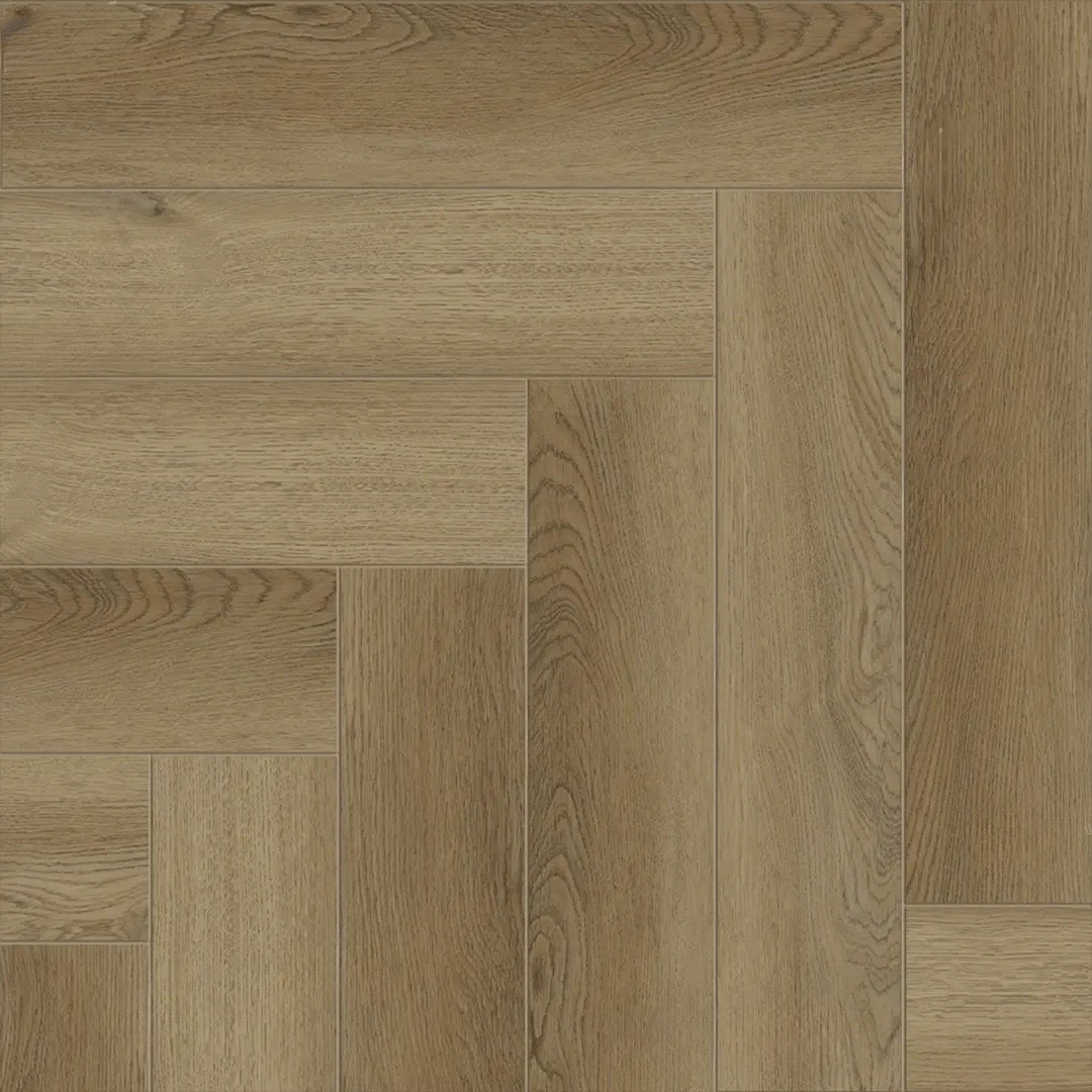 Кварцвиниловая плитка Alpine Floor клеевая Parquet LVT Дуб Поллукс ЕCО 16-28 венгерская елка 590×118×2,5