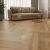 Кварцвиниловая плитка Alpine Floor клеевая Parquet LVT Дуб Буна ЕCО 16-30 венгерская елка 590×118×2,5 фото в интерьере