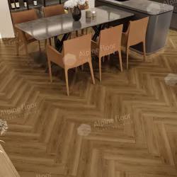 Кварцвиниловая плитка Alpine Floor клеевая Parquet LVT Дуб Капелла ЕCО 16-31 венгерская елка 590×118×2,5