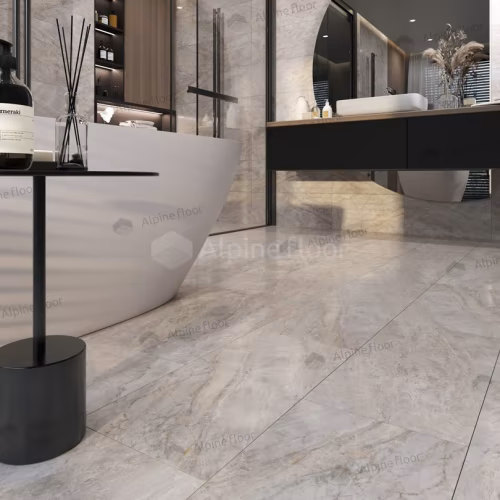 Кварцвиниловая плитка Alpine Floor клеевая Light Stone Вилио ЕCО 15-20 608×303×2,5