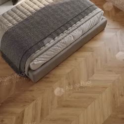 Кварцвиниловый SPC ламинат Alpine Floor Chevron Alpine Дуб Буна ECO 18-15 французская елка 600×127×5