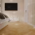 Кварцвиниловый SPC ламинат Alpine Floor Chevron Alpine Caldo ECO 18-20 французская елка 600×127×5 фото в интерьере