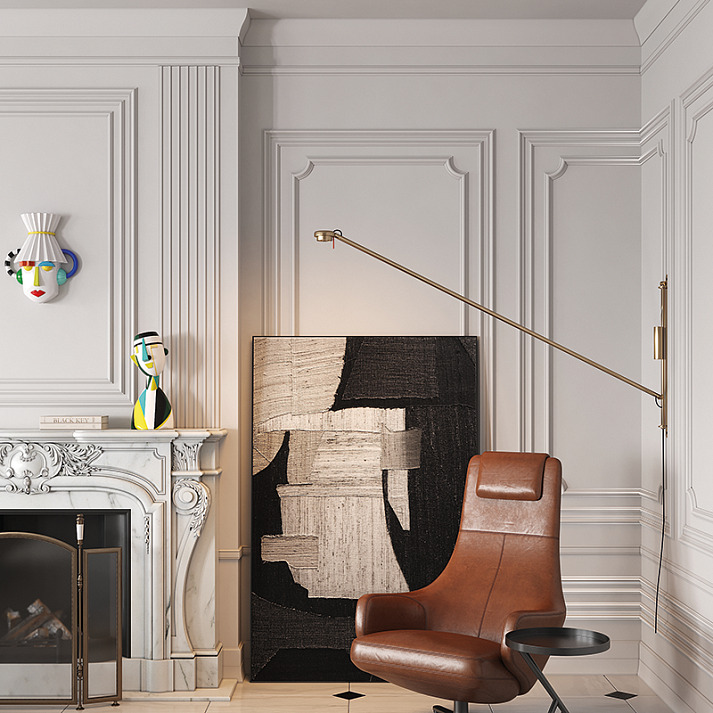 Молдинг под покраску Европласт 6.51.322 2000×25×12 фото в интерьере Молдинг под покраску Европласт 6.51.322 2000×25×12 фото в интерьере