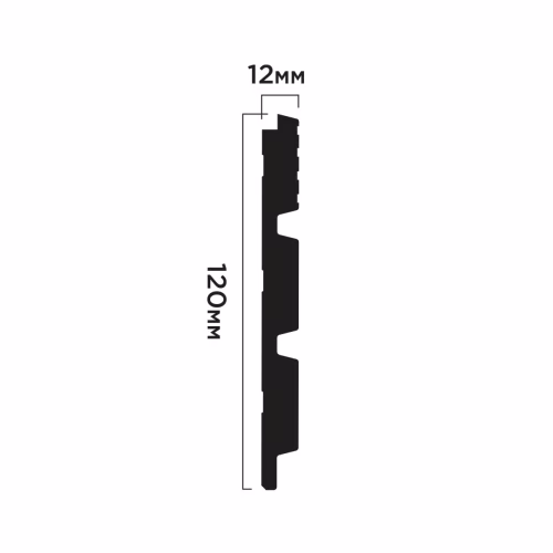 Стеновая панель Hiwood LV124L S339S 2700×120×12