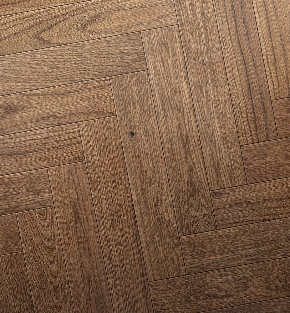 Инженерная доска Greenline Smart Дуб Бохо 605 натур венгерская елка 630×122×12