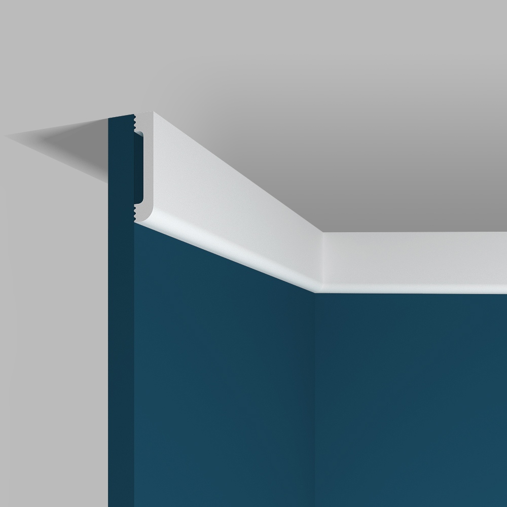 Плинтус под покраску Перфект Плюс P67 2000×60×12