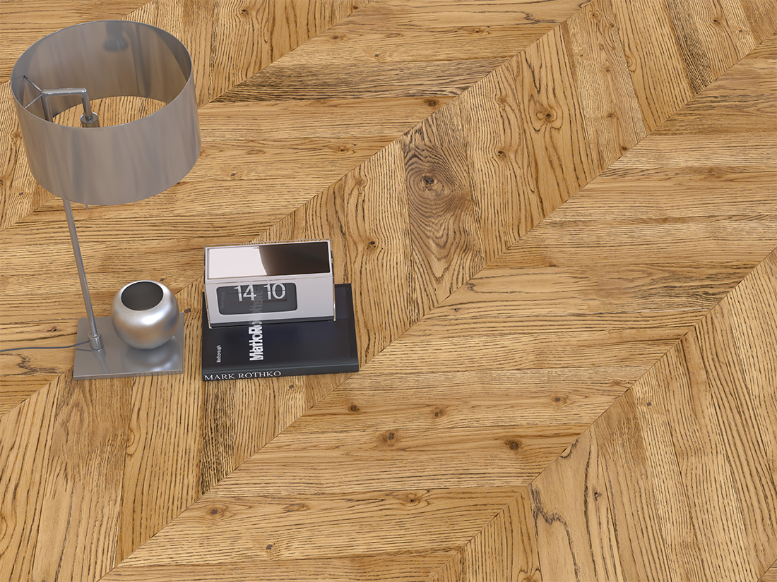 Инженерная доска Gran Parte Дуб Табако Tabacco 009 натур-классик французская елка 460×110×15