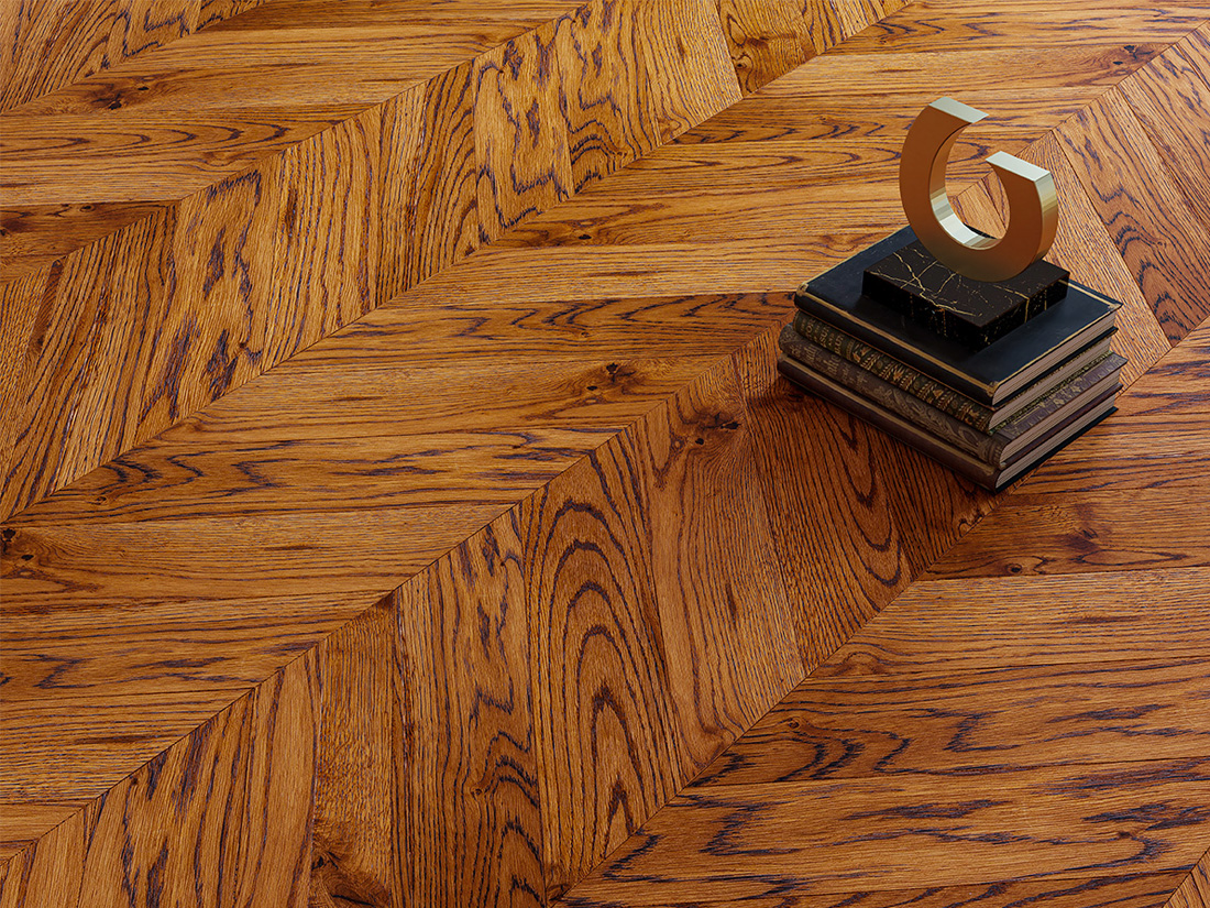 Инженерная доска Gran Parte Дуб Верона Verona 026 натур-классик французская елка 460×150×15