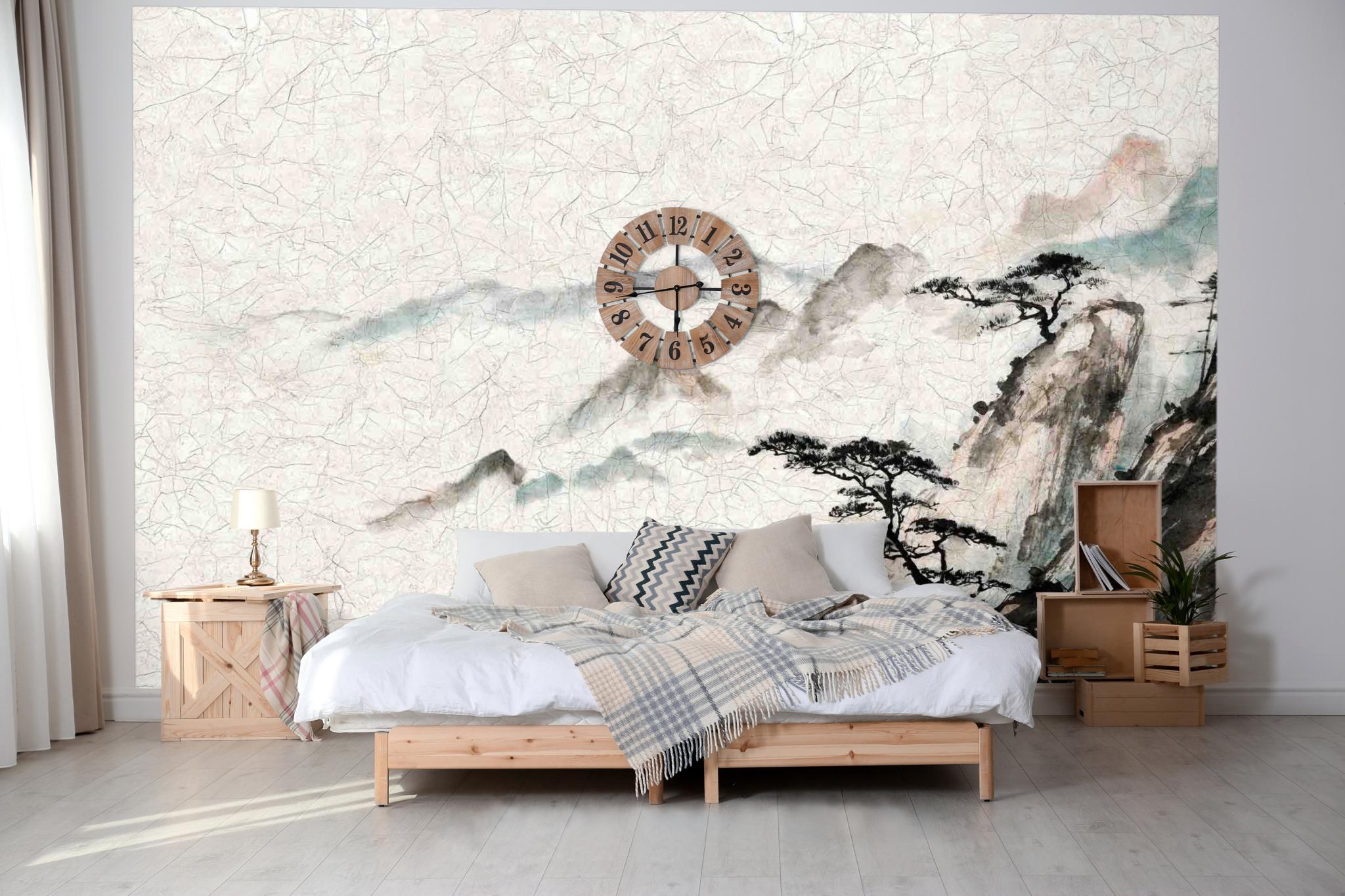 Панно Marburg Lava 46995 2,7×4,24 фото в интерьере