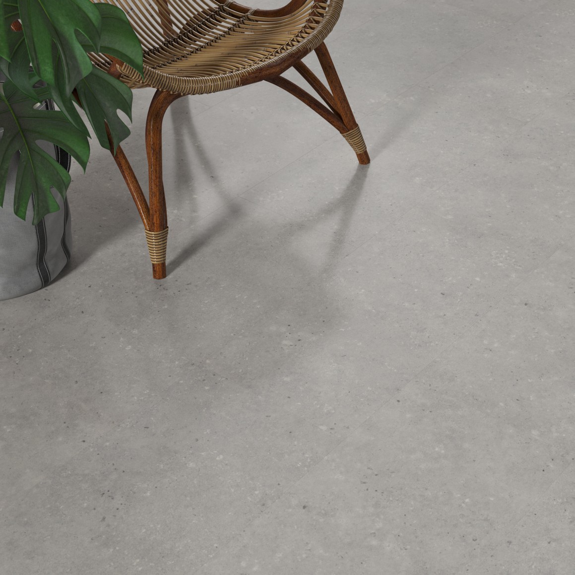 Кварцвиниловая плитка FineFloor клеевая Tanto Dry Back Volcano 695 650×325×2,3 фото в интерьере