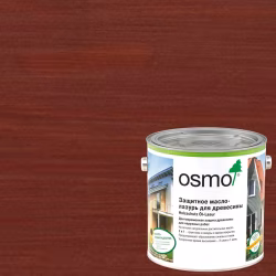 Масло-лазурь для дерева Osmo Holz-Schutz Ol Lasur цвет 703 Махагон шелковисто-матовое 0,22 л