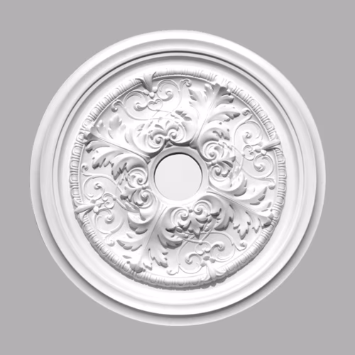 Потолочная розетка под покраску Decomaster 80209 68,5 см