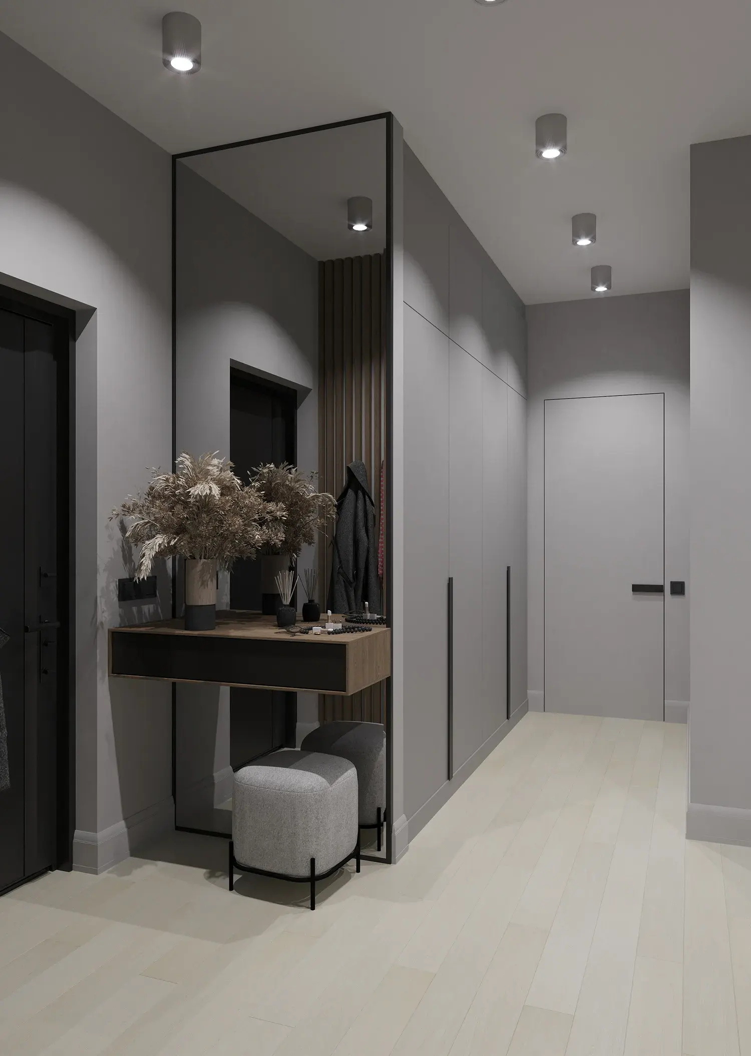 Ламинат AlixFloor Natural Line Дуб Выбеленный ALX833 1261×133×12 фото в интерьере