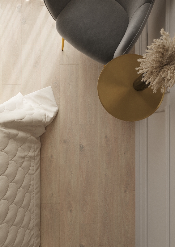 Ламинат AlixFloor Vitality Line 8 Дуб Итальянский ALX00391JUM 1261×244×8 фото в интерьере