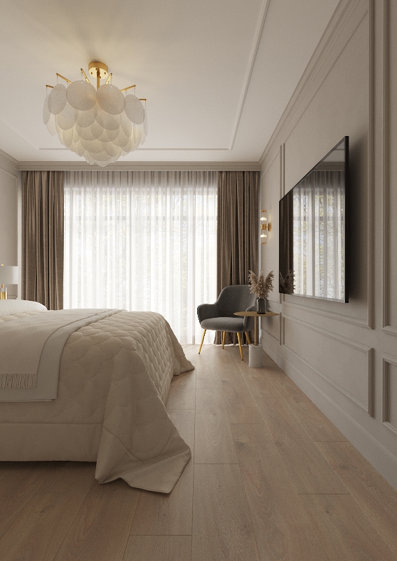 Ламинат AlixFloor Vitality Line 8 Дуб Итальянский ALX00391JUM 1261×244×8 фото в интерьере