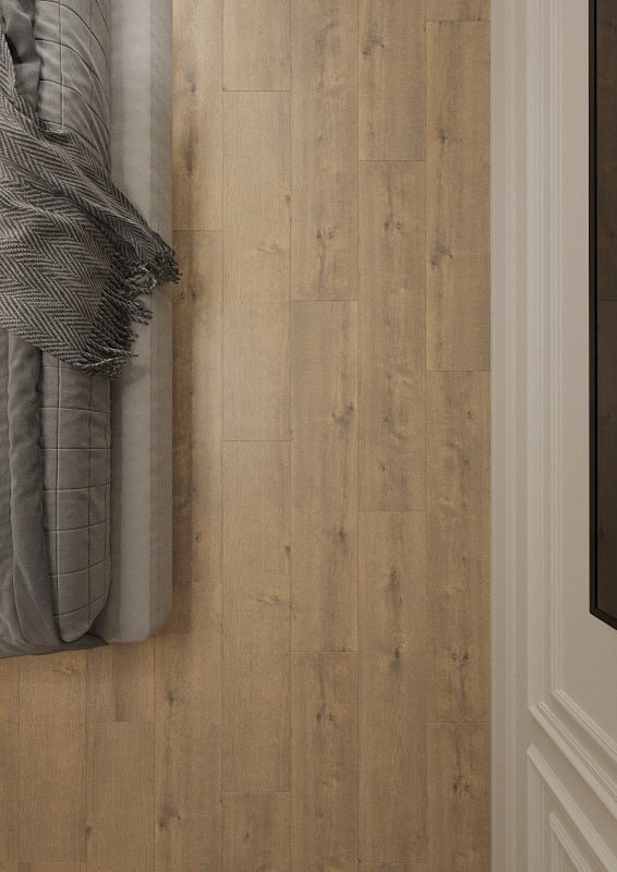 Ламинат AlixFloor Vitality Line 8 Дуб Урбанистический ALX00426JUM 1261×244×8 фото в интерьере