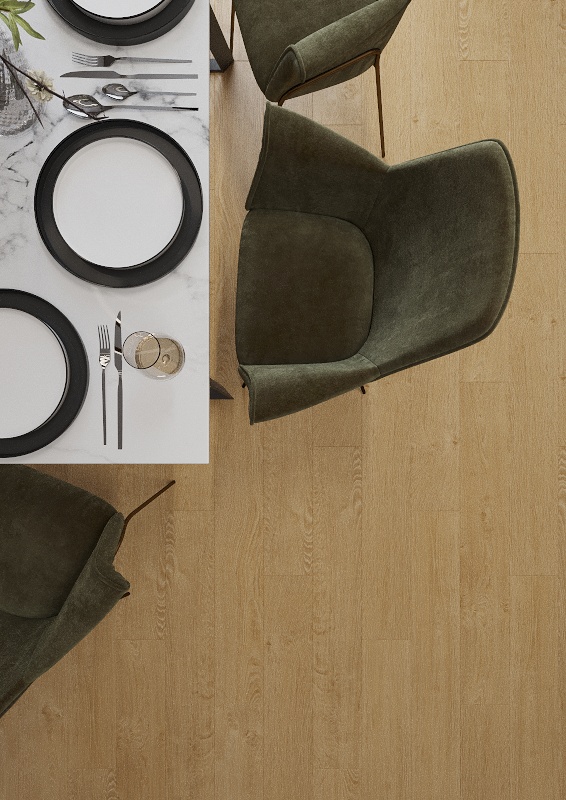 Ламинат AlixFloor Vitality Line 8 Дуб Океанический ALX00567STY 1261×192×8 фото в интерьере