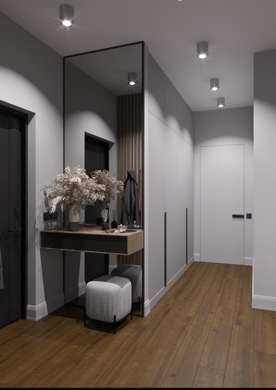 Ламинат AlixFloor Vitality Line 8 Дуб Мореный ALX00569STY 1261×192×8 фото в интерьере