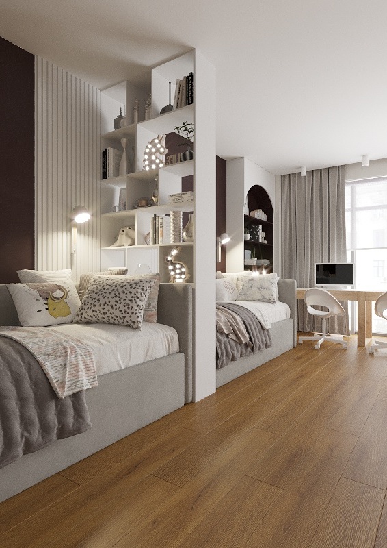 Ламинат AlixFloor Vitality Line 10 Дуб Традиционный ALX00574SPR 1261×192×10 фото в интерьере