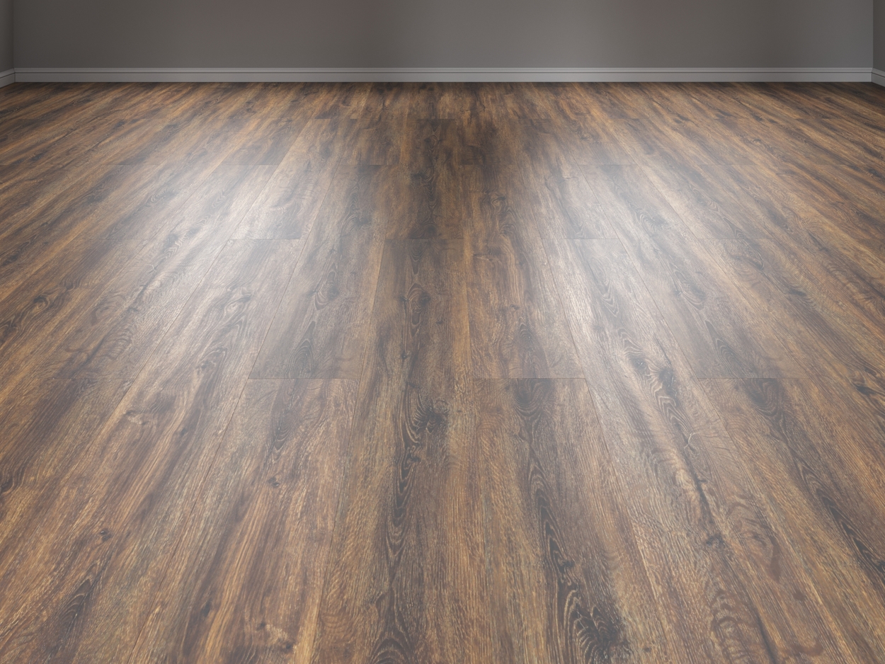 Кварцвиниловый SPC ламинат Vinilam Vinipol Дуб Турин 7899-EIR 1220×228×6 фото в интерьере